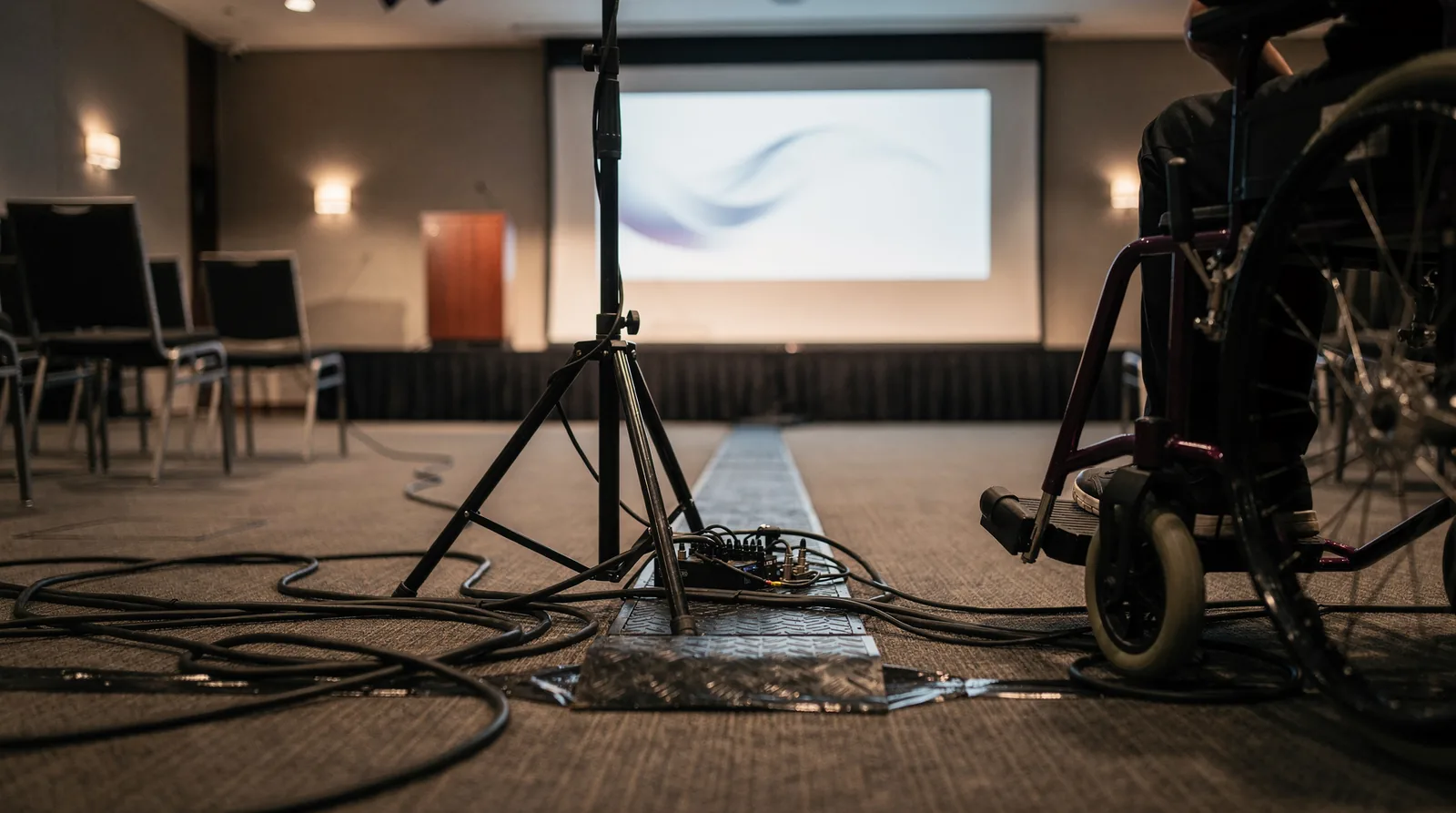 Treating the green room as mere waiting space is a common planning error, since it